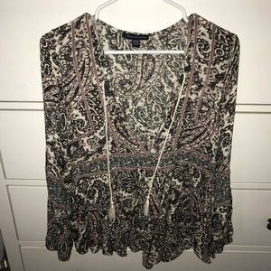 Long sleeve blouse